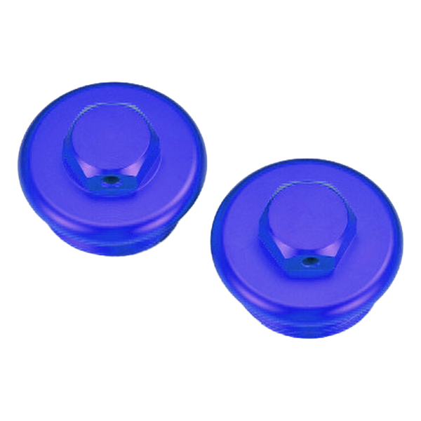 Accossato off-road oil filler plug TOR02 for KTM 350SX-F, blue colour
