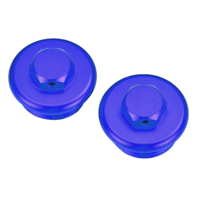 Accossato off-road oil filler plug TOR02 for Husqvarna FE 250, blue colour