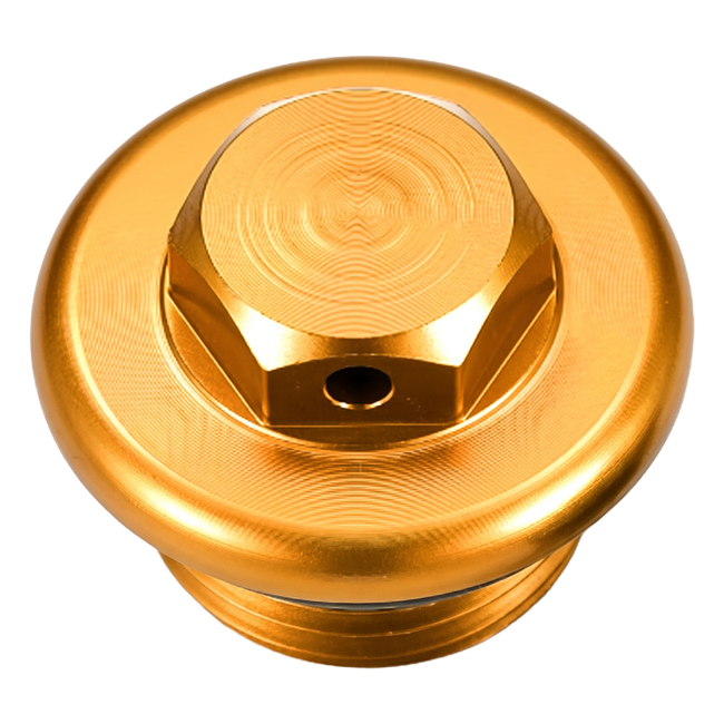 Accossato off-road oil filler plug TOR04 for Suzuki RM-Z 450, gold