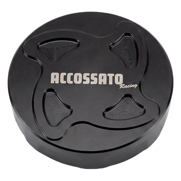 Accossato Front Brake Fluid Reservoir Cap Aprilia SHIVER 900 (2017-2019) TS004, black cap