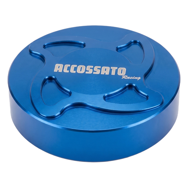 Accossato Front Brake Fluid Reservoir Cap Aprilia DORSODURO 900 (2017-2018) TS004, blue cap