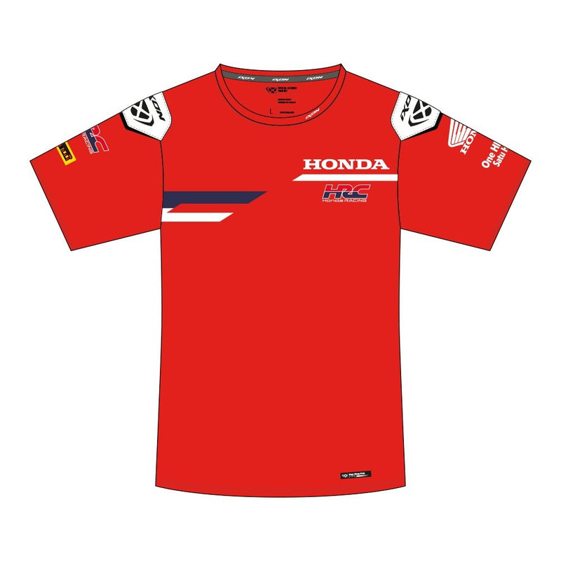 IXON TS1 HRC 26 Honda HRC Racing Team men's replica T-shirt in red, 2026 season
