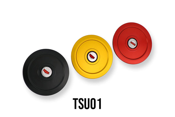 CNC Racing TSU01 anodised aluminium fuel cap with key lock