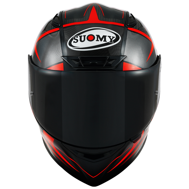 Suomy TX-Pro Carbon full-face helmet in Advance Rot Fluo gloss finish