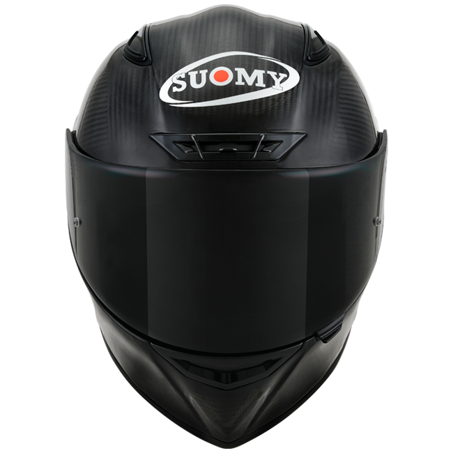 Suomy TX-Pro full-face helmet in gloss naked carbon finish