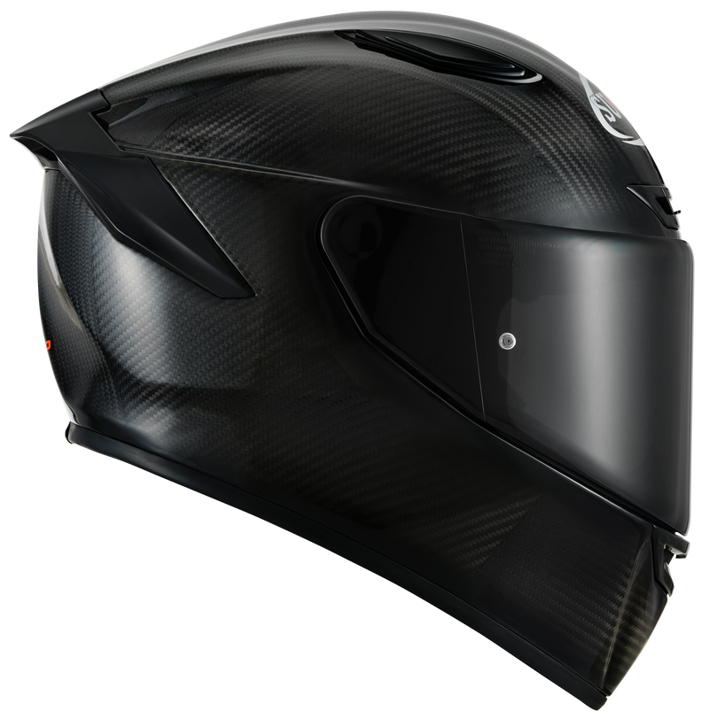 Suomy TX-Pro full-face helmet in gloss naked carbon finish