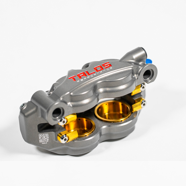 Talos X80 SBK monoblock brake caliper P4 34/38 108mm front right hard anodised