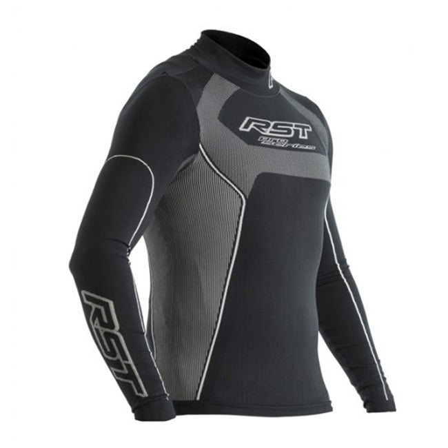 RST Tech X Coolmax Men's Long Sleeve Base Layer Top in black