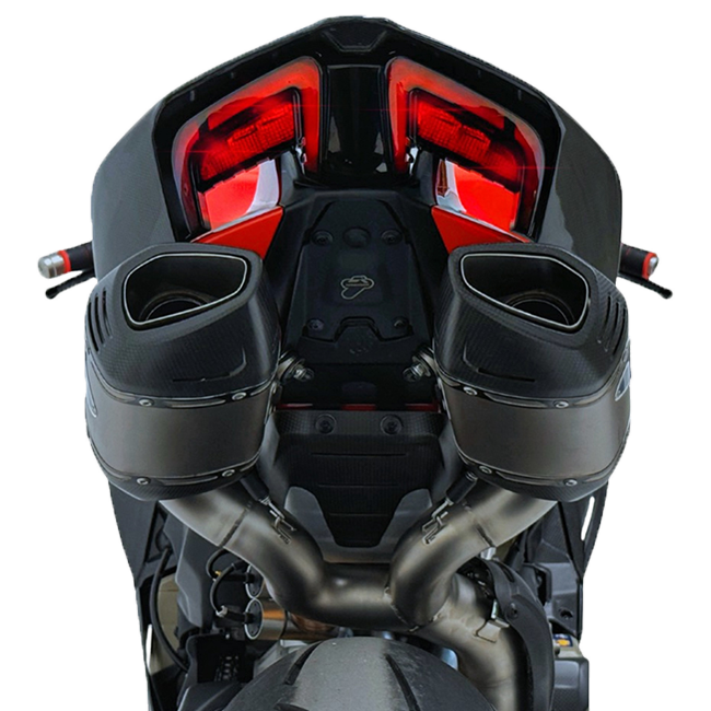 Termignoni D23109400TTC full titanium exhaust system on Ducati Panigale V4 2025