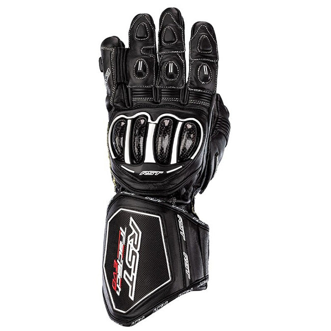 RST Tractech Evo 4 ladies motorcycle leather gloves in black