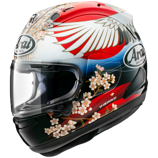 Arai RX-7V Evo Helmet Tsubasa Replica – ECE 22.06 Fibreglass Full-Face | 137-0355