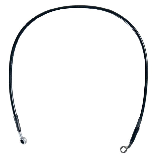 Feel Racing FR.618.121 rear brake line for Ducati Panigale V2 890 — braided line with metal banjo ends at both ends