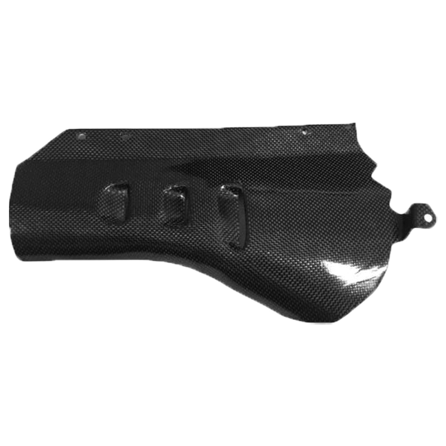 Feel Racing carbon exhaust side protector FR.460.111 for Ducati Panigale V2 955 SSP with Akrapovic system