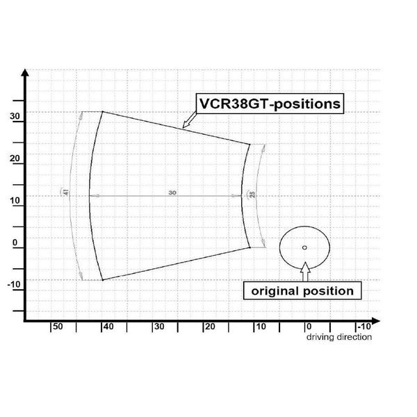 Gilles VCR38GT rearset VCR-A03, adjustment table