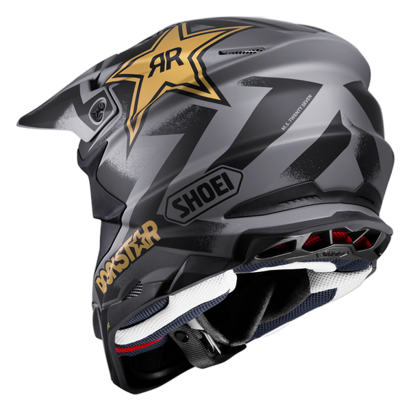 Shoei VFX-WR 06 Malcolm Stewart Replica 2026 – rear view