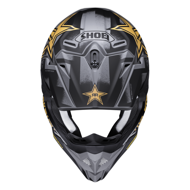 Shoei VFX-WR 06 Malcolm Stewart Replica 2026 – top view
