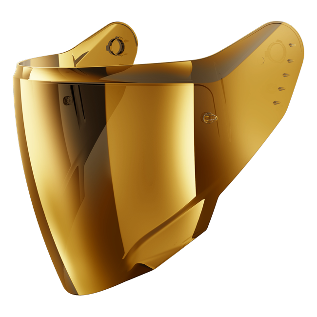Shark Iridium Visor for Skwal Jet Cup / Skwal Jet / Skwal i3 Jet – Gold – VZ67030P – VZ67030PGLDTU