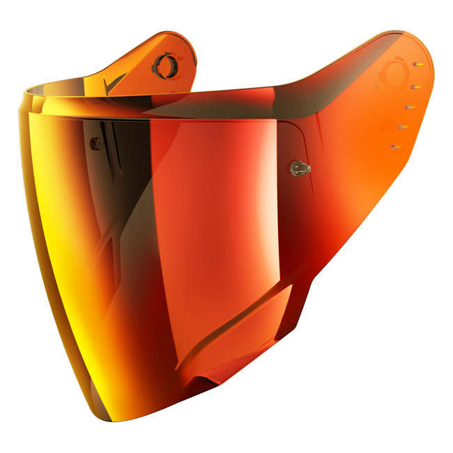 Shark Iridium Visor for Skwal Jet Cup / Skwal Jet / Skwal i3 Jet – Red – VZ67030P – VZ67030PREDTU