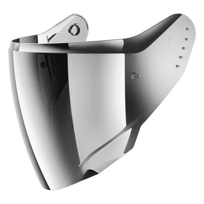 Shark Iridium Visor for Skwal Jet Cup / Skwal Jet / Skwal i3 Jet – Silver – VZ67030P – VZ67030PSLVTU