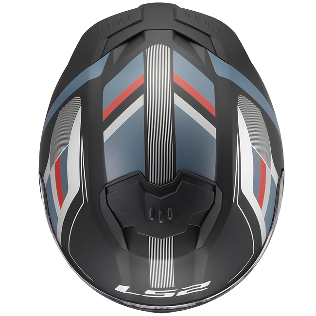 LS2 FF808 Stream II Helmet – Vintage Black/Petrol
