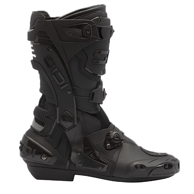 Sidi Rex motorcycle racing boot in black model 240
