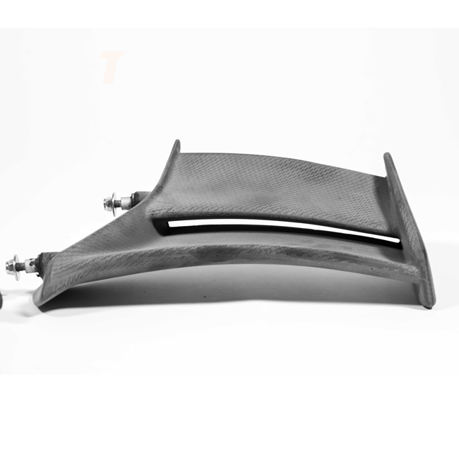 AP Carbon Line Lavatex winglets set for Ducati Panigale V4 R 2026 – sand-blasted finish
