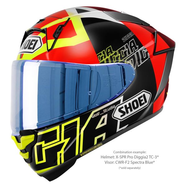 Shoei X-SPR PRO Helmet Diggia2 TC-3 Fabio Di Giannantonio Replica 2025