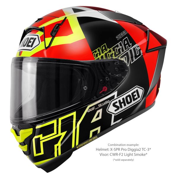 Shoei X-SPR PRO Helmet Diggia2 TC-3 Fabio Di Giannantonio Replica 2025