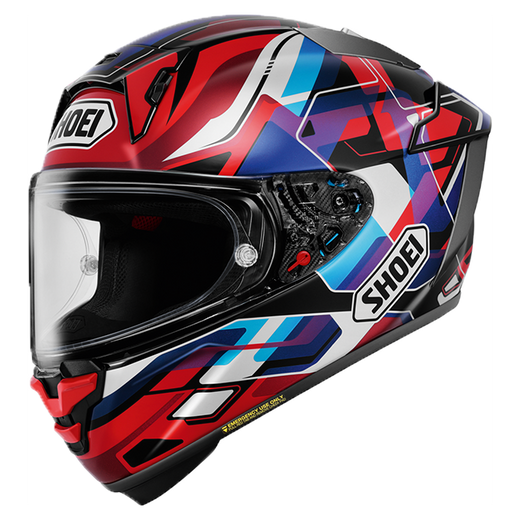 Shoei X-SPR PRO Helmet Valion TC-10 Red / Blue / Purple