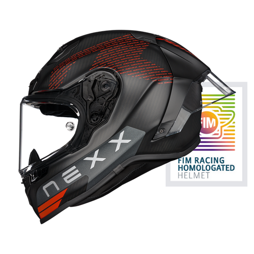 Nexx X.R3R Pro FIM Evo Carbon Helmet - Matte Black