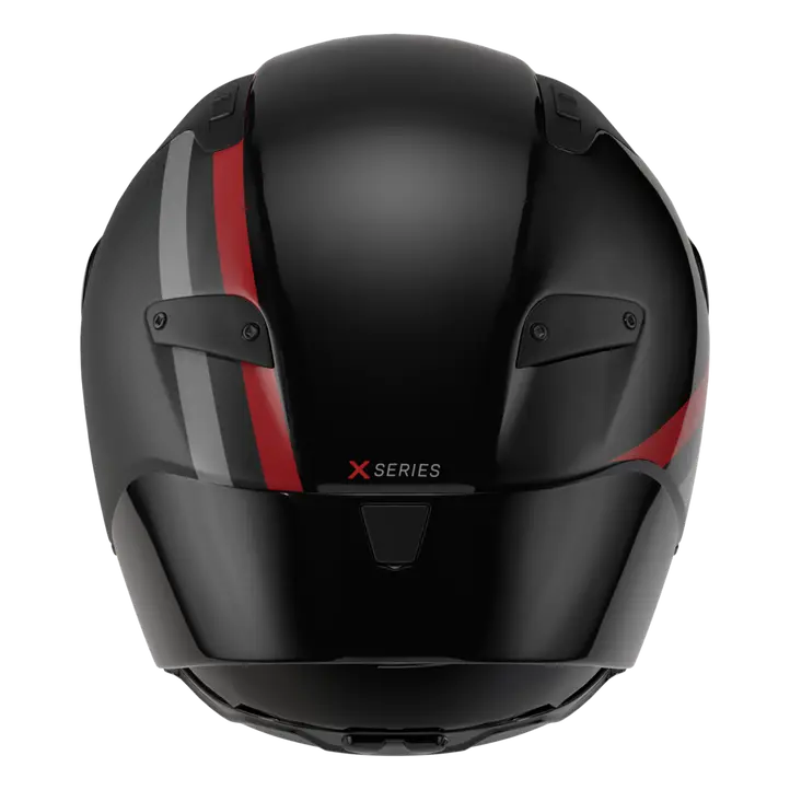 Nolan X-804 RS Ultra Carbon helmet in Gemini Black Red Anthracite 364 colourway