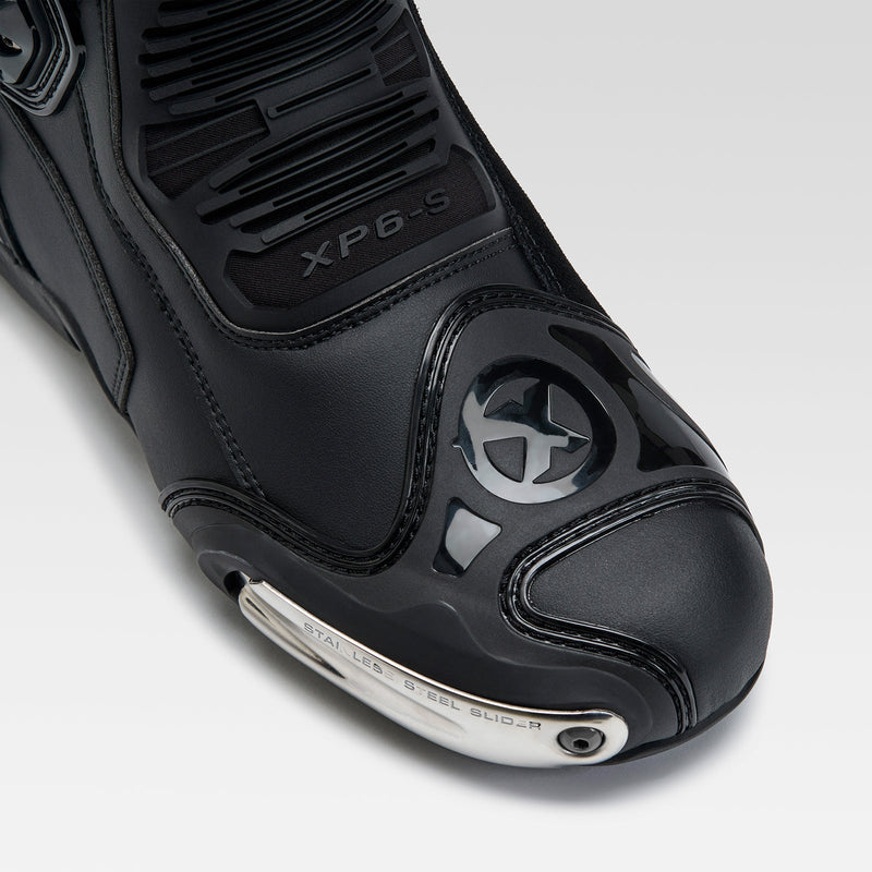 XPD XP6-S men's motorcycle boots in black