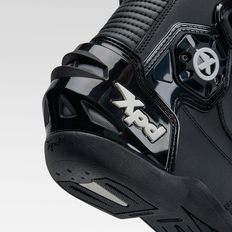 XPD XP6-S men's motorcycle boots in black