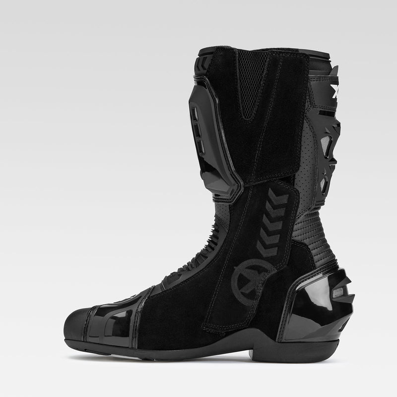 XPD XP6-S men's motorcycle boots in black