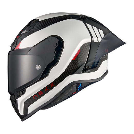 Nexx X.R3R Apex Carbon White Full-Face Racing Helmet