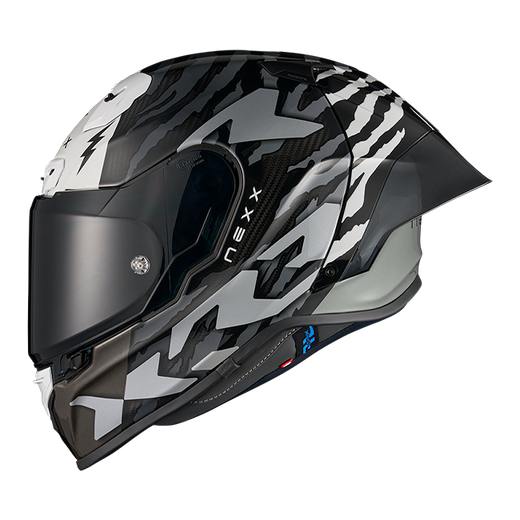 Nexx X.R3R Ziger Carbon Full-Face Helmet – Black Grey