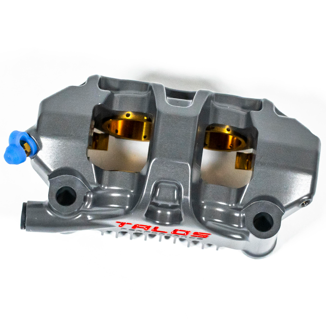 Talos X75 SBK monoblock brake caliper P4 32/36 108mm front left hard anodised X75.108.HD.L
