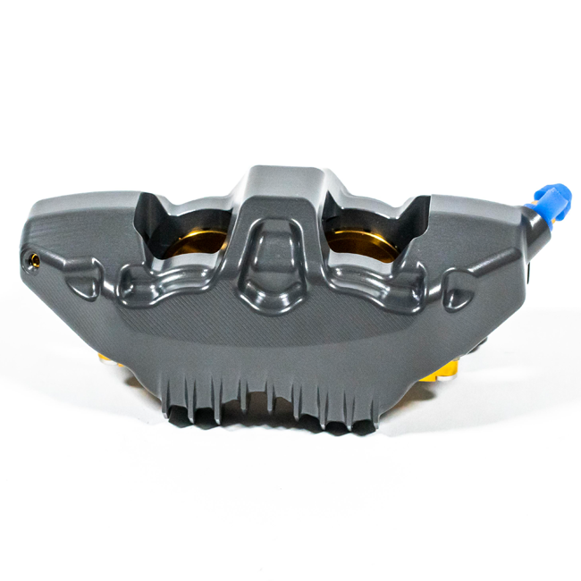 Talos X75 SBK monoblock brake caliper P4 32/36 108mm front left hard anodised X75.108.HD.L