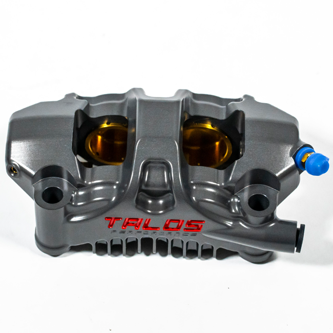 Talos X75 SBK Racing Monoblock P4 32/36 100mm front right brake caliper hard anodised finish