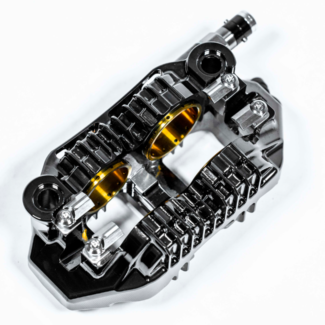 Talos X82 SBK monoblock race brake caliper front right DLC finish 108mm P4