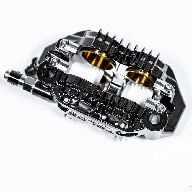 Talos X82 SBK monoblock race brake caliper front right DLC finish 108mm P4