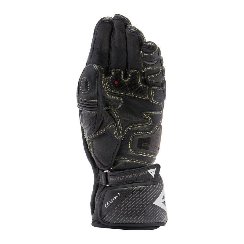 Dainese Full Metal 7 Racing leather motorcycle gloves in black