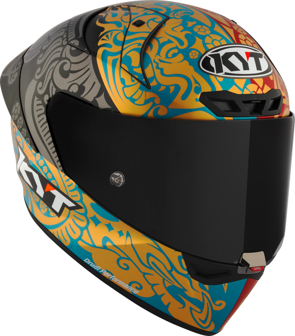 KYT KX-1 Race GP helmet Enea Bastianini Replica Indonesia 2023 gloss finish