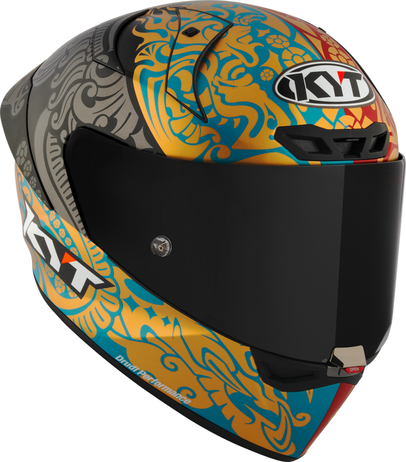 KYT KX-1 Race GP helmet Enea Bastianini Replica Indonesia 2023 gloss finish
