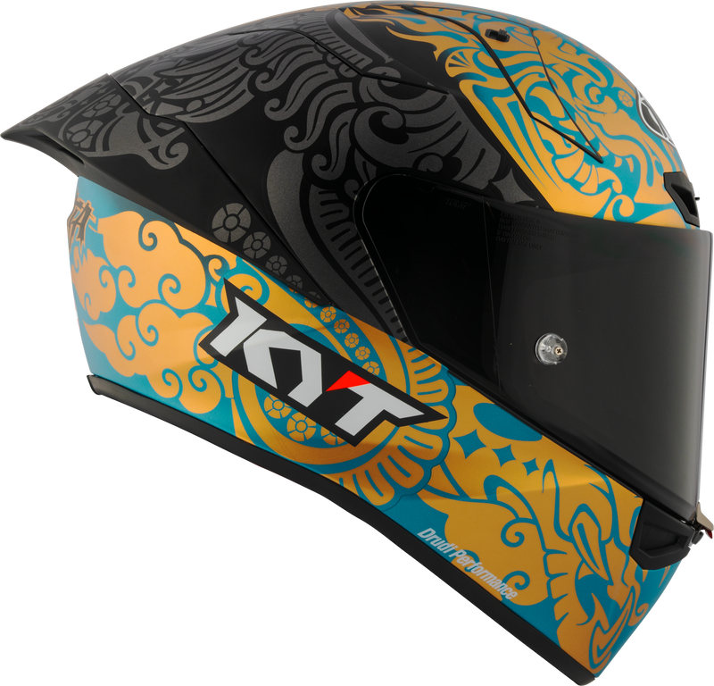 KYT KX-1 Race GP helmet Enea Bastianini Replica Indonesia 2023 gloss finish