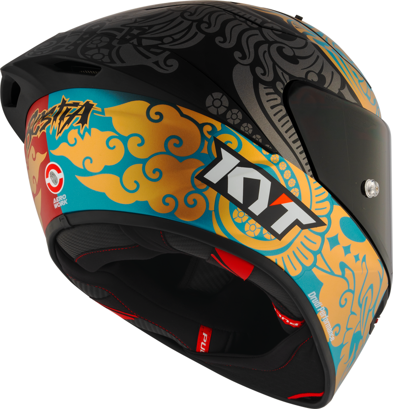 KYT KX-1 Race GP helmet Enea Bastianini Replica Indonesia 2023 gloss finish