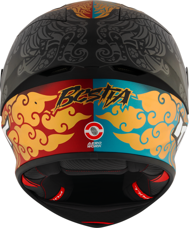 KYT KX-1 Race GP helmet Enea Bastianini Replica Indonesia 2023 gloss finish