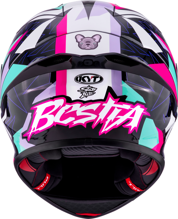 KYT KX-1 Race GP helmet Enea Bastianini Replica 2025 gloss finish