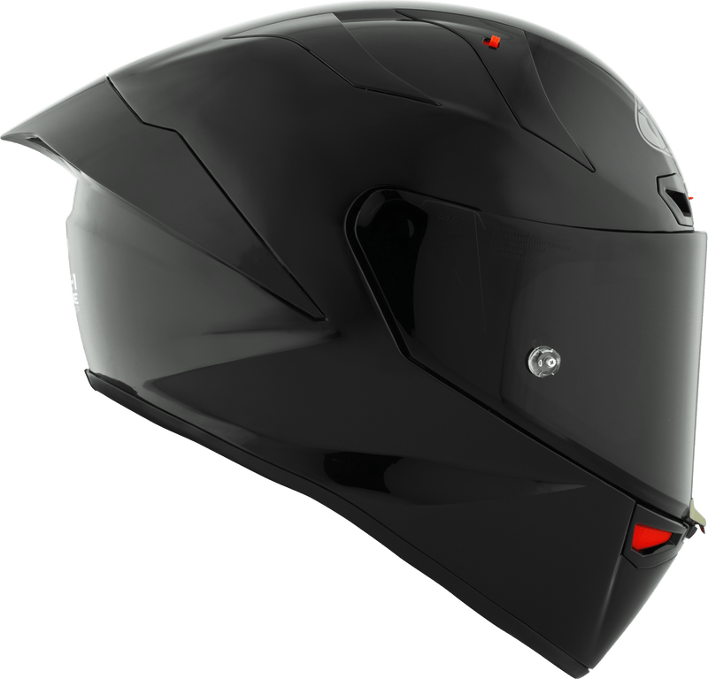 KYT KX-1 Race GP full-face helmet in plain matte black, SKU Y6KX00X6