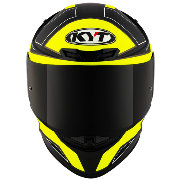 KYT TT-Revo full-face helmet Electron Black Yellow Matt Y6TR0007